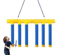 vokkrv Jouet D'entraînement du Temps De Réaction, Hand Speed Challenge, Defi Vitesse Et Réactivité, Jeu Attraper des Bâtons, Jeu De Batons De Chute, Jeux De Bâtons De Capture, Vitesse Réglable (Bleu)