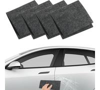 vokkrv Kit Fixapro Scratch Remover,4PC Chiffon de réparation Nano pour Rayures de Voiture,Chiffons pour réparer Les Rayure, Réparations de Rayures de Peinture,Tourbillons et Taches d'eau (20 * 10CM)