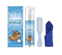vokkrv Nettoyant Chaussures, Kit Nettoyage Chaussure Avec Brosse Et Serviette, Nettoyant Daim Chaussure, Nettoyant Chaussures Blanches Tricot, Bottes, Baskets, Sneakers, Cuir, Nubuck, Daim (3)