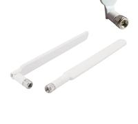 VoKs Lot de 2 antennes LTE pour Homespot Speedport Router LTE 2 II Huawei SMA 4G Caméra IP Hotspot (blanc)