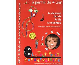 Vol. 1: la e sol, la valeur et la forme des notes 4/6 ans