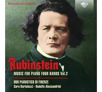 VOL.2 RUBINSTEIN:MUSIC FOR PIANO FOUR HANDS-DUO PIANISTICO DI FIRENZE 2 CD NEUF