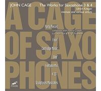 vol. 42 : a Cage of saxophones, vol. 3 & 4 - Indeterminacy. Krieger.