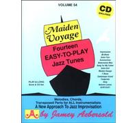 Vol. 54, Maiden Voyage: Fourteen Easy-To-Play Jazz Tunes (Book & CD Set) by Jamey Aebersold Play-A-Long Series (2000-06-28)