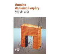 Vol de nuit - Antoine de Saint-Exupéry - Gallimard - Poche - Roman