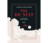 Vol de nuit Édition illustrée - Riad Sattouf - Gallimard - broché - Roman