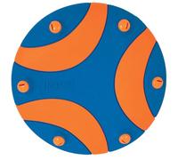 Chuckit! Frisbee pour chien Whistle Flight – Caoutchouc naturel, sifflement, bleu, pour chien moyen