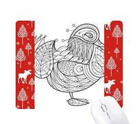 vol d'oiseau ligne peinture la souris noël woods - forêt