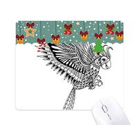 vol d'oiseau loyal de peinture tapis de souris en jeu - office mat noël