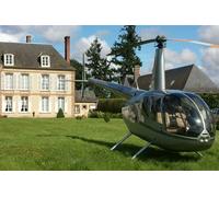 Vol privatif en hélicoptère solo sur la côte Normande - Le Havre