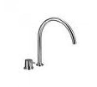 Vola 590H Robinet mitigeur 2 trous avec mitigeur simple effet, chromé, 590H-16