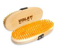 VOLA Brosse Ovale Racing Nylon Soft - Mixte - Marron / Orange - taille Unique- modèle 2026