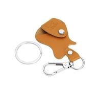 Vola Étui en Cuir pour médiators de Guitare, Porte-clés étui pour plectres, Sac de Rangement pour médiators, Noir