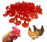 Volaille Lunettes Volaille OeillèRes Lot De 50 Verres éPais Anti-Picage Pour Poulet, Masques Anti-Picage Pour Volaille, Lunettes Anti-Picage Pour éLevage De Poulet, Verres Anti-Picage Pour Poulet