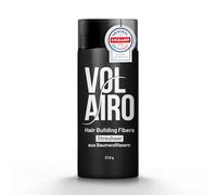 Volairo fibres capillaires densifiantes - noir - 27,5 g pour un effet volume immédiat et un résultat naturel sur cheveux clairsemés - pour femmes et hommes
