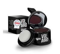 Volairo poudre retouche racines - noir - 4 g - correcteur pour repousses visibles, cheveux gris et zones clairsemées - maquillage résistant à l’eau - pour femmes et hommes