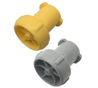 Volakebeing 2.644-125.0 Embout de buse pour nettoyeur portable Karcher OC3 Jaune Gris 2 pièces Jet fin Nettoyage ciblé Écart étroit Enlèvement de la saleté tenace