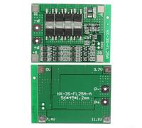 Volakebeing 3S 11,1 V 12,6 V 25 A Lithium Ion Carte de circuit imprimé avec système de gestion de l'équilibre pour batterie Li-ion Module PCB 56 x 45 mm
