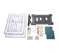 Volakebeing Actionneur magnétique pour système TECE avec kit d'installation pour montage mural Noir 22,2 x 14 cm