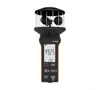 Volakebeing Anémomètre numérique portable avec capteur à 360°, testeur de débit d'air portable étanche, chargement de type C, instrument à vent marin, vent de voile