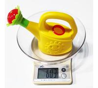 Volakebeing Arrosoir en plastique pour enfants avec bec rotatif amovible pour le jardin et la plage, design de dessin animé, poignée lisse et sûre, couleurs vives pour idéal pour l'extérieur P (jaune)