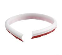 Volakebeing Bande de barrière d'eau flexible en silicone pour porte de douche de cuisine, salle de bain, joint de bas de porte de douche, barrage étanche avec auto-mastic, longueur de 50 à 200 cm