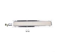 Volakebeing Barbecue à gaz infrarouge en céramique, brûleur latéral, pièce de rechange, chauffage infrarouge pour un chauffage uniforme efficace, accessoire de barbecue à gaz en céramique (41 x 8 cm)