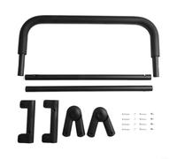 Volakebeing Barre de poignée réglable pour chariot pliable de chariot utilitaire de rangement portable tige d'extension avec matériel de randonnée et chariot de rangement réglable en hauteur