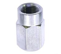 Volakebeing Bouchon de pilote d'arbre flexible, compatible avec Bosch 2610916116, accessoire pour outil rotatif, 16 mm x 9,5 mm, argenté, pièce de rechange (1 pièce)