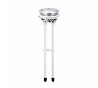 Volakebeing Bouton de chasse d'eau de rechange avec base antidérapante pour ouverture double système de chasse d'eau Matériau ABS Accessoire de plomberie