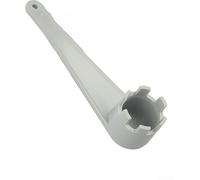 Volakebeing Clé à valve d'air gonflable en PVC de qualité supérieure pour canoë, radeau, canoë, canoë, canot, canoë, dériveur, outil de retrait de soupape de sécurité à 6 rainures, outil