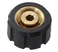 Volakebeing Connecteur adaptateur en laiton et acier inoxydable pour lance de nettoyeur haute pression, raccord de tuyau à connexion rapide compatible avec et pour K Series High Press (C)