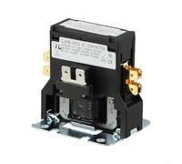 Volakebeing Contacteur CA CJX9B/25S/D unipolaire pour relais 220 V pour moteur CVC pour compresseur condensateur 2 pôles équipement électrique