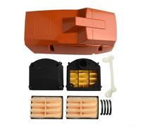 Volakebeing Couvercle de moteur de cylindre supérieur avec kit de filtre à air et clips compatible avec tronçonneuses 268 272 272XP, pièce de rechange pour pièce OEM #503406001, support inclus