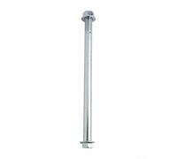 Volakebeing Électrique compatible avec axe traversant de 12 mm en acier pour vélo pour adaptateur pour roue Efor Fat pour vélo pour pièce de rechange filetée Moyeu 180250 mm avec moyeu avant série (12
