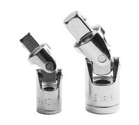 Volakebeing Ensemble d'adaptateurs de clé à douille avec joint pivotant pour cliquets d'entraînement de /4", 3/8"/2", barre d'extension en acier au chrome vanadium pour un accès facile (9,5 + 12,7)