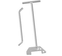 Volakebeing Ensemble de clés de débourrage pour déchets - Outil de retrait de bouchons d'évier de cuisine en acier compatible avec Waste King et InSinkErator WRN-00 - Kit de réparation de 2 pièces