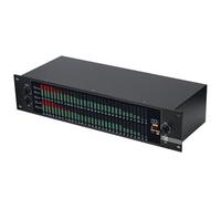 Volakebeing EQ-323 Processeur de spectre numérique à double égaliseur graphique 31 bandes avec écran LCD USB Contrôle par ordinateur pour studio d'enregistrement professionnel