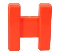 Volakebeing Flotteur pour pêche à la carpe en H Block avec enrouleur en forme de I, S # 5,5 x 6 x ,5 cm/L # 10 x 11,5 x 3,5 cm, matériau PE orange, comprend le modèle L # (L#10 x 11,5 x 3,5 cm)