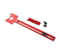 Volakebeing Gabarit circulaire pour défonceuse avec base, support de rainure de fraisage en alliage d'aluminium, compatible avec machine de découpe, guide de coupe circulaire