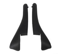 Volakebeing Grille de pare-brise gauche + droite compatible avec Master Movano NV400 Bande latérale de pare-brise de voiture en ABS noir Pièce de rechange 668110012R 668100009R