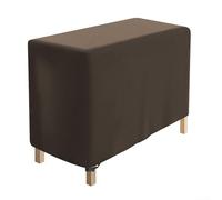 Volakebeing Housse de jardinière surélevée en tissu Oxford 210D imperméable et coupe-vent avec aérations et poignées pour jardinières de 84 x 39 x 77 cm et 122 x 61 x 77 cm (F)