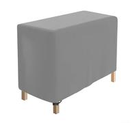 Volakebeing Housse de jardinière surélevée en tissu Oxford 210D imperméable et coupe-vent avec aérations et poignées pour jardinières de 84 x 39 x 77 cm et 122 x 61 x 77 cm (A)