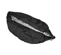 Volakebeing Housse de protection ronde en tissu Oxford imperméable et respirant pour brasero de jardin, poêle de jardin, chauffage extérieur, 75 x 30 cm