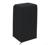 Volakebeing Housse portable pour climatiseur - Tissu de soie de lait doux avec ajustement élastique - Sangles réglables pour un rangement sécurisé - 40 x 45 x 76 cm (noir)