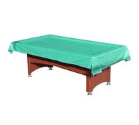 Volakebeing Housse pour table de billard de 2,1 m et 2,4 m - Imperméable à la poussière et à la poussière - En PVC + fibre de verre, multi-usage (276 x 169 cm, vert)