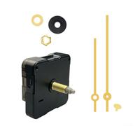 Volakebeing Kit de réparation d'horloge murale à quartz silencieux à axe long pour décoration de la maison et remplacement d'horloge créative faite à la main (E)