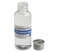 Volakebeing Kit de solution d'étalonnage de pH mètre 50 ml 4.00 7.00 10.01 ORP 222 mV TDS Conductivité Fluide tampon pour instruments électrotechniques (12,88 ms/cm)