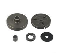 Volakebeing Kit d'embrayage pour tronçonneuse avec tambour, roulement à aiguilles et pignon de jante .325-7T, remplacement pour tronçonneuse chinoise modèles 4500, 5200, 5800, compatible avec 45cc
