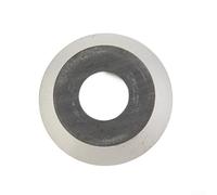 Volakebeing Lot de 10 inserts ronds en carbure de tungstène de 12 x 2,5 mm pour tour creux de finition Ci3, angle de coupe de 30°, trou de montage conique, remplacement des fraises de tournage du bois